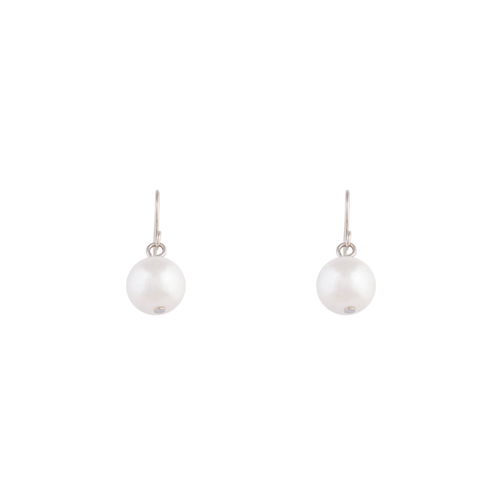 Classic Pearl Ball Drop Earrings